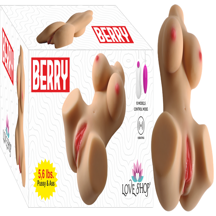 Berry Yarım Vücut Mastürbatör