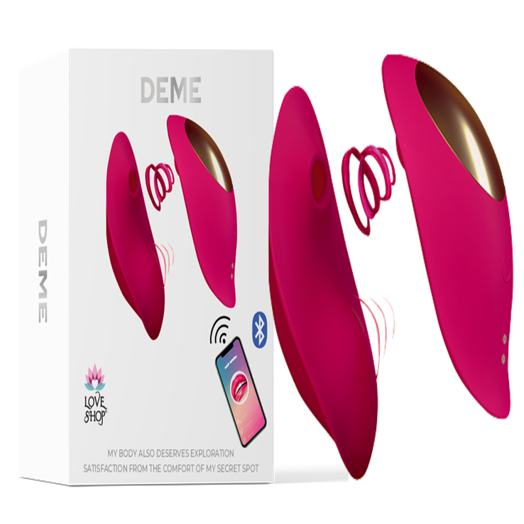 Deme App Telefon Kontrollü Klitoris Uyarıcı