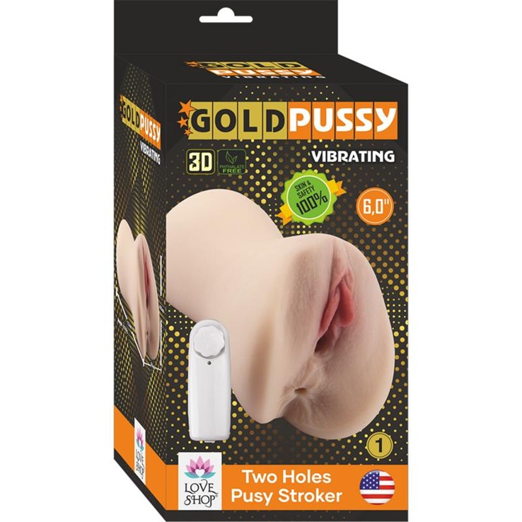 Çift Girişli Titreşimli Mastürbatör