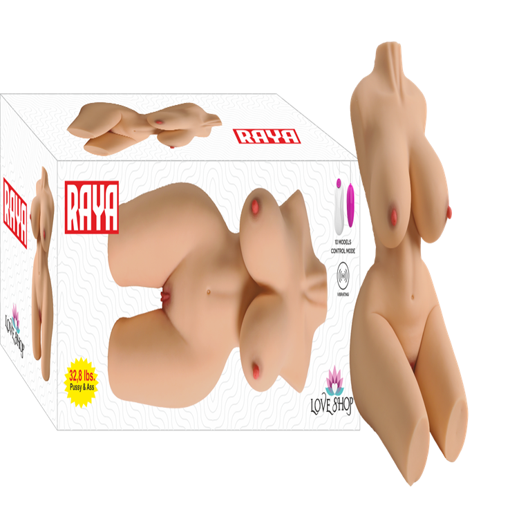 Raya Yarım Vücut Mastürbatör