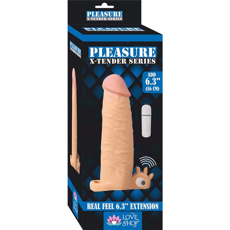 X-Tender Titreşimli Penis Kılıfı 16 cm