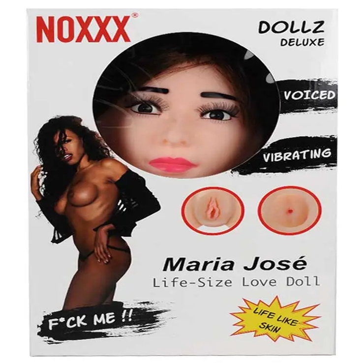 Maria Jose Dolgu Kafalı Realistik Şişme Bebek