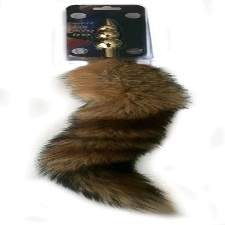 Tüylü Boğumlu Anal Plug