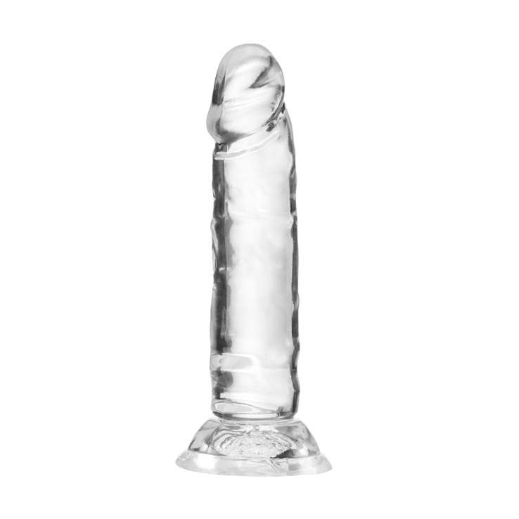 Realistik Jel Dokuda Şeffaf Mini Penis