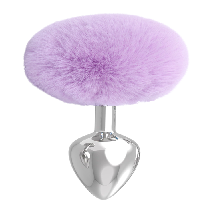 Tavşan Kuyruklu Metal Anal Plug 