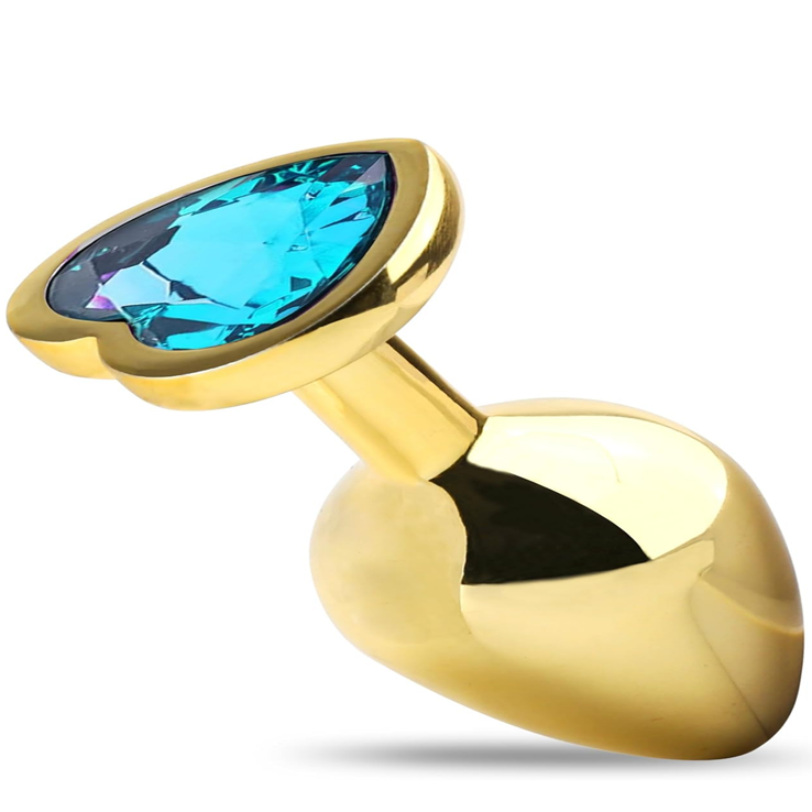 Metal Anal Plug Büyük Boy Gold