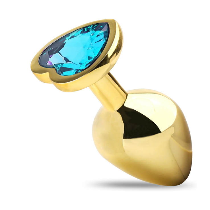 Metal Anal Plug Küçük Boy Gold