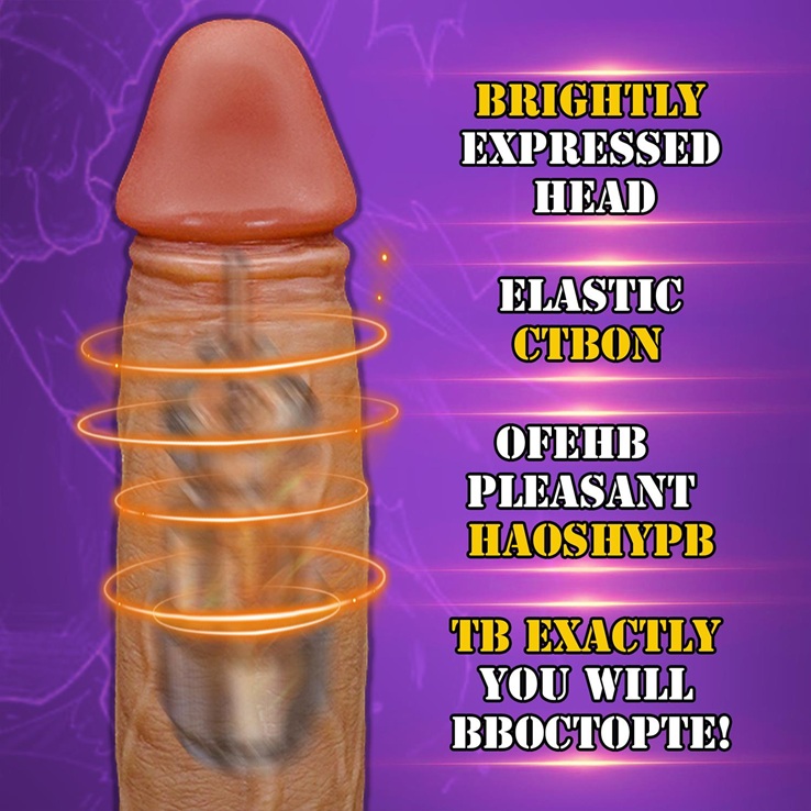 Telefon Kontrollü Hareketli Gerçekçi Dildo Vibratör