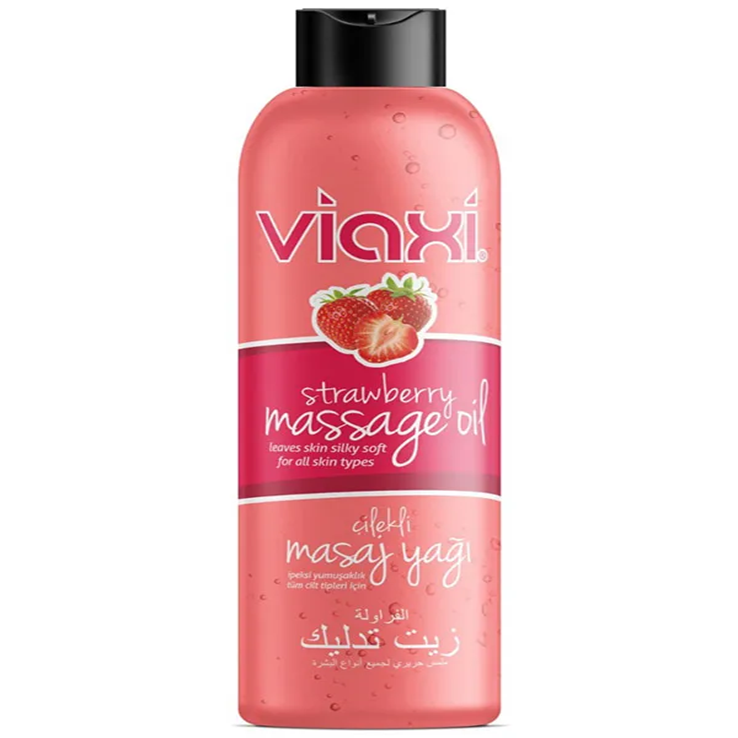 Viaxi Masaj Yağı Çilek Aromalı 177 ml