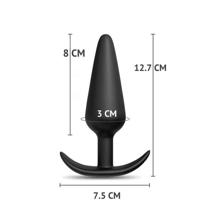 Silikon Anal Butt Plug - Büyük